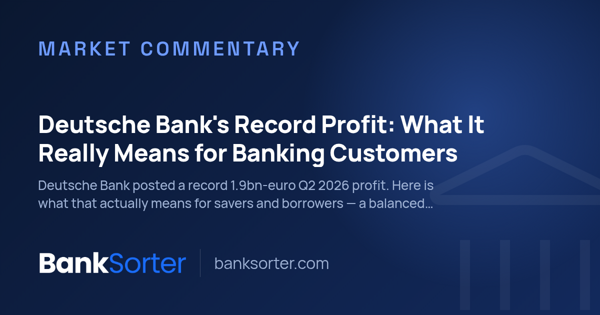 Deutsche Bank's Record Profit: What It Really Means for Banking Customers