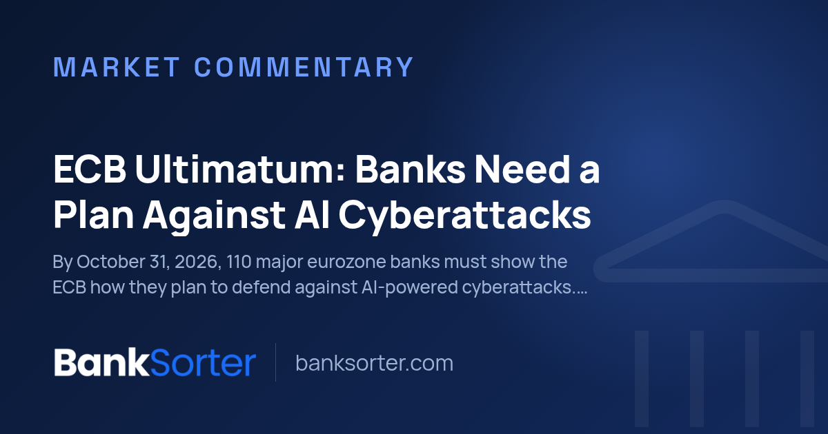 ECB Ultimatum: Banks Need a Plan Against AI Cyberattacks