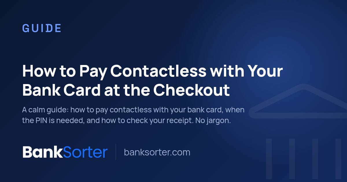 How to Pay Contactless with Your Bank Card at the Checkout