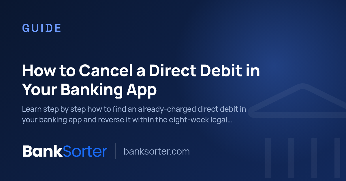 How to Cancel a Direct Debit in Your Banking App